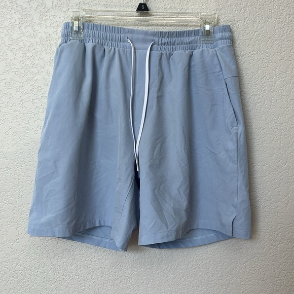 lululemon athletica Other - Lululemon Men Athletic Shorts with Liner Blue size Small